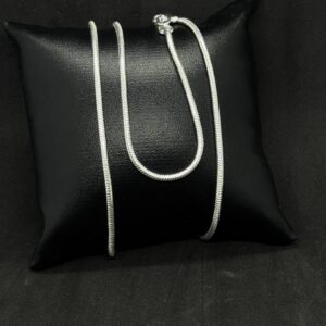 Loop Luxe - Pure Silver Long Box Chain (20 Grams)