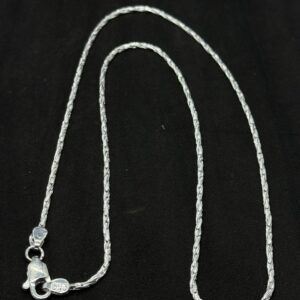 SilverLink Clasp – Pure Silver Chain with Secure & Stylish Finish (15 Gram)