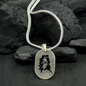 Silver Bajrangbali Pendant – Elegant Pure Silver Pendant (25 Gram)