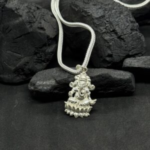 Silver Shyam Blessing – Pure Silver Krishna Pendant of Love & Devotion  (25 Gram)