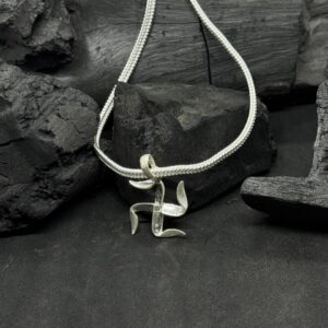 Sacred Swastik Pendant – Symbol of Energy & Protection (25 Gram)